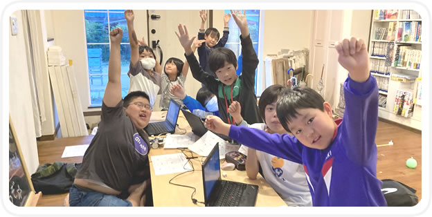 自由ケ丘教室風景